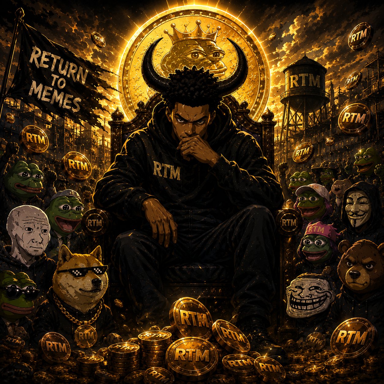 Return To Memes — the throne